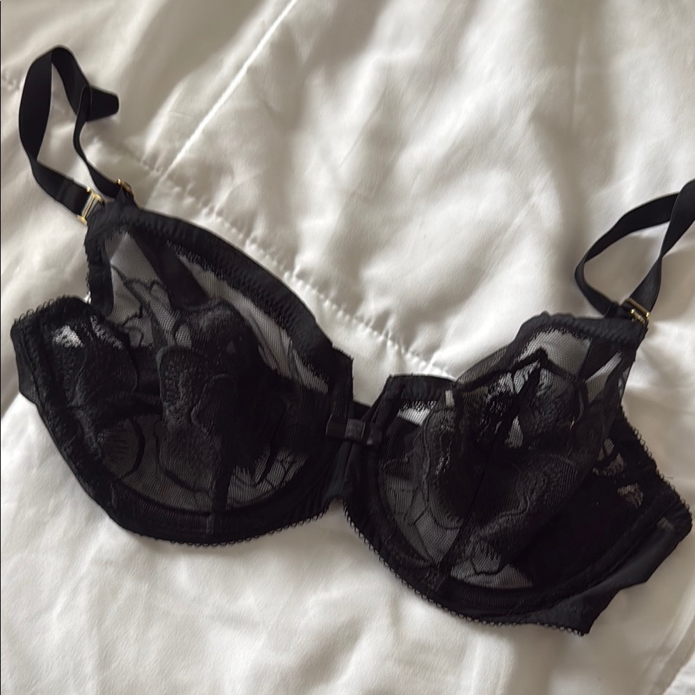 Wacoal Black Lace Underwire Bra